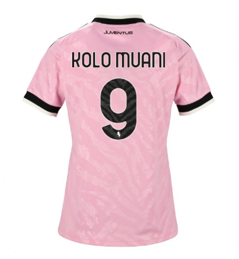 Juventus Randal Kolo Muani #9 Vieraspaita Naisten 2026-27 Lyhythihainen Juventus Randal Kolo Muani #9 Vieraspaita Naisten 2026-27 Lyhythihainen
